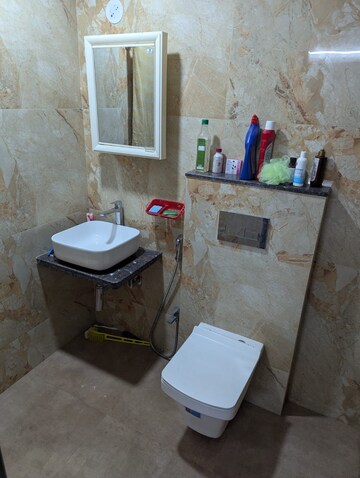 Bathroom in 2 BHK Apartment at Raghav Marvel, Kurla East – for Rent