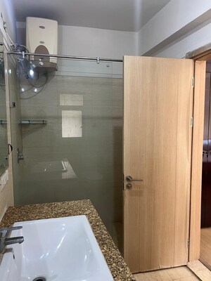Bathroom in 3.5 BHK Apartment at DLF New Town Heights II, Sector 86 – for Rent