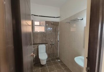 Bathroom in 3 BHK Apartment at Raheja Vistas, Nacharam – for Rent