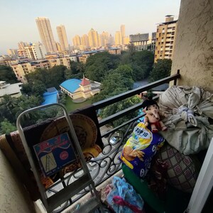 1 BHK Apartment – Exterior View View at Raj Residency Kasarvadavali, Kasarvadavali - for Rent