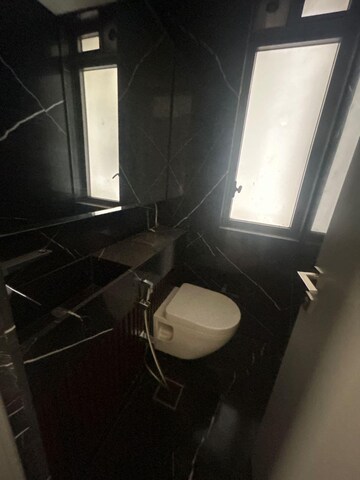 Bathroom in 4 BHK Apartment at Lodha Trump Tower, Worli – for Rent