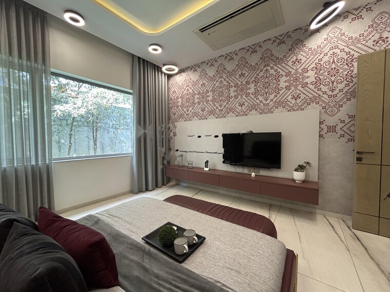 Bedroom, sri-fortune-sonthalia-sky-villas 4 Bedroom 6333 Sq.Ft. Apartment In Kokapet Hyderabad 9362661