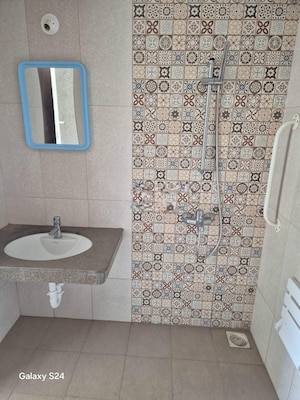Bathroom in 1 BHK Apartment at Paranjape Forest Trails The Cove, Bhugaon – for Rent