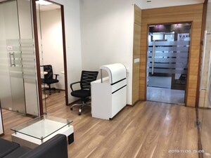 Team Area in  Office Space at Real Tech Park, Vashi Sector 30a – for Rent