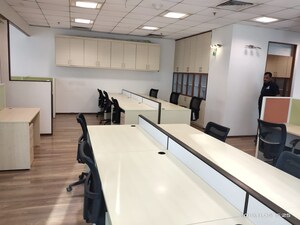 Team Area in  Office Space at Real Tech Park, Vashi Sector 30a – for Rent