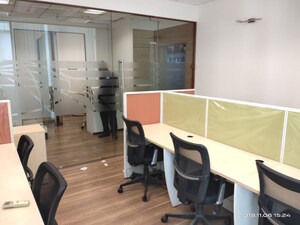 Team Area in  Office Space at Real Tech Park, Vashi Sector 30a – for Rent