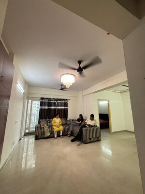 Living Room in 3 BHK Apartment at Himalaya Pride, Tech Zone 4 Greater Noida – for Sale