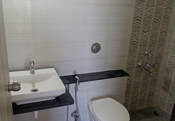 Bathroom in 2 BHK Apartment at Kohinoor Sapphire, Tathawade – for Rent