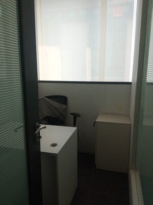 Bathroom in  Office Space at Rupa Solitaire, Kopar Khairane – for Rent