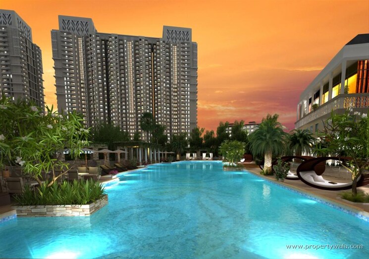 Swimming Pool, dlf-park-place 3 Bedroom 1975 Sq.Ft. Apartment In Sector 54 Gurgaon 9362778