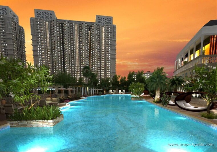Swimming Pool, dlf-park-place 3 Bedroom 1975 Sq.Ft. Apartment In Sector 54 Gurgaon 9362778
