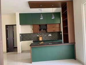 Kitchen in 3 BHK Apartment at Puravankara Purva Zenium, Hosahalli – for Rent