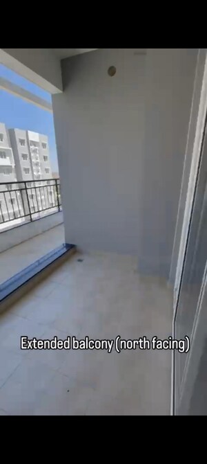 Balcony in 3 BHK Apartment at Puravankara Purva Zenium, Hosahalli – for Rent