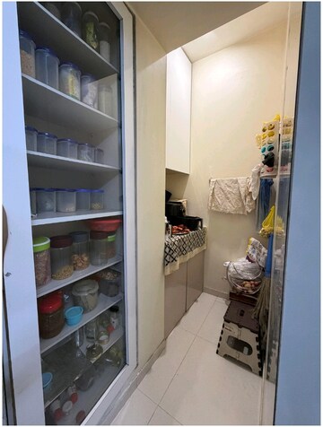 Staircase in 2 BHK Apartment at Lodha Amara, Kolshet Road – for Rent