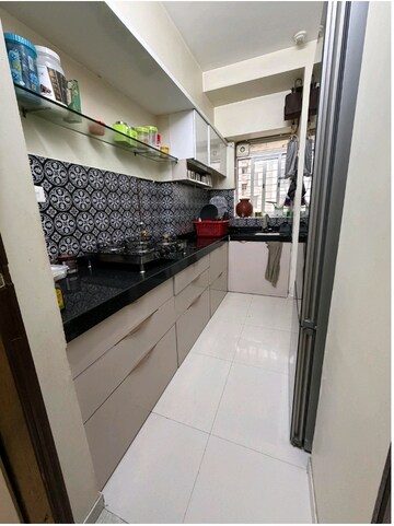 Kitchen in 2 BHK Apartment at Lodha Amara, Kolshet Road – for Rent