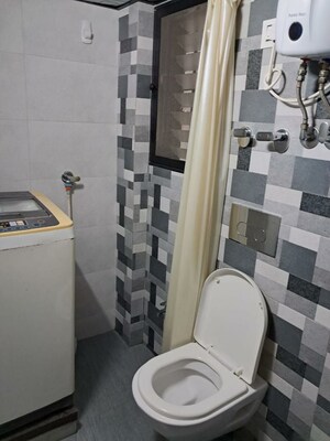 Staircase in 2 BHK Apartment at Akurli Om, Kandivali East – for Rent