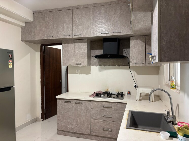 Kitchen, movie-towers 3.5 Bedroom 2813 Sq.Ft. Apartment In Kokapet Hyderabad 9362872