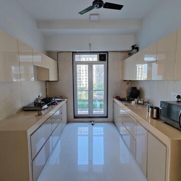 Kitchen in 3 BHK Apartment at Lodha Splendora, Bhayandarpada – for Rent
