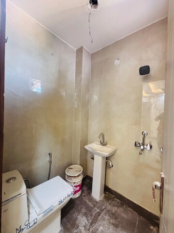 Bathroom in 3 BHK Builder Floor at Dwarka Mor – for Rent