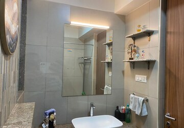 Bathroom in 2 BHK Apartment at Shapoorji Pallonji Vicinia, Powai – for Rent