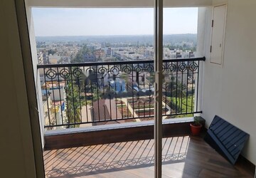 Balcony in 3 BHK Apartment at Shriram Liberty Square, Electronic City Phase ii – for Rent