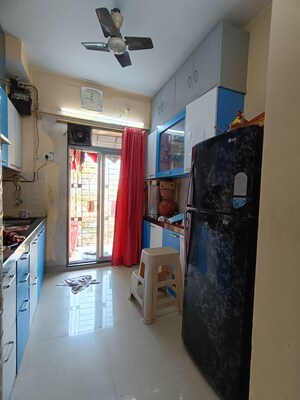 Living Room in 1 BHK Apartment at Raunak Bliss B1, Ghodbunder Road – for Sale