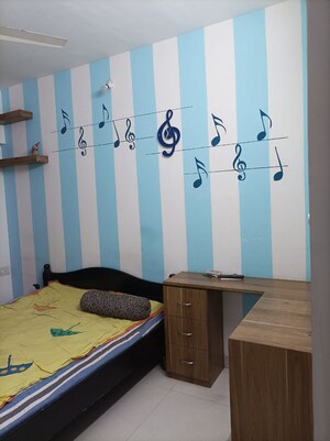 Master Bedroom in 1 BHK Apartment at Horizon Height, Kasarvadavali – for Sale