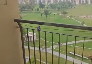 Balcony in 2 BHK Apartment at Jaypee Greens Aman, Sector 151 – for Rent