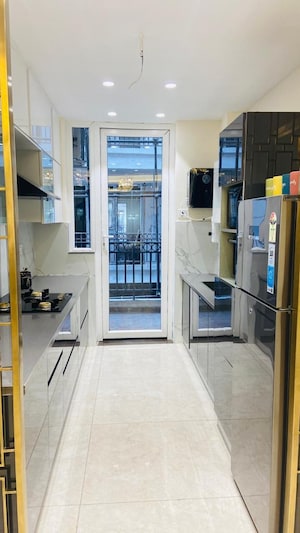 Balcony in 3 BHK Apartment at Roseate Homes, Ghazipur – for Rent