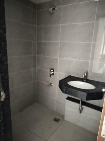 Bathroom in 3 BHK Apartment at Shapoorji Pallonji Sensorium, Hinjewadi – for Rent