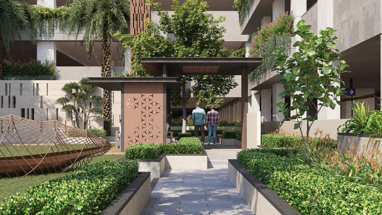 Exterior View, om-sree-skypark 3 Bedroom 1815 Sq.Ft. Apartment In Kompally Hyderabad 9363161