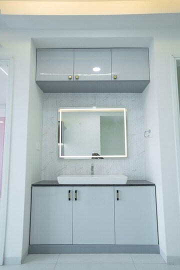 Kitchen in 3 BHK Apartment at Jayabheri The Nirvana, Gopanpally – for Rent