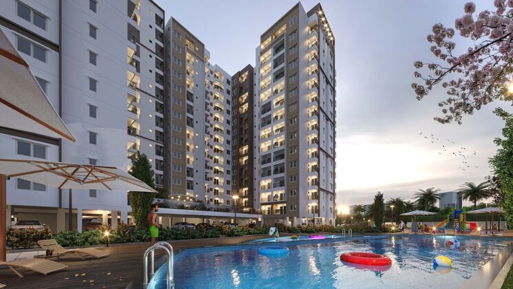 Exterior View, sowparnika-rhythm-of-rain 3 Bedroom 1601 Sq.Ft. Apartment In Whitefield Bangalore 9353004