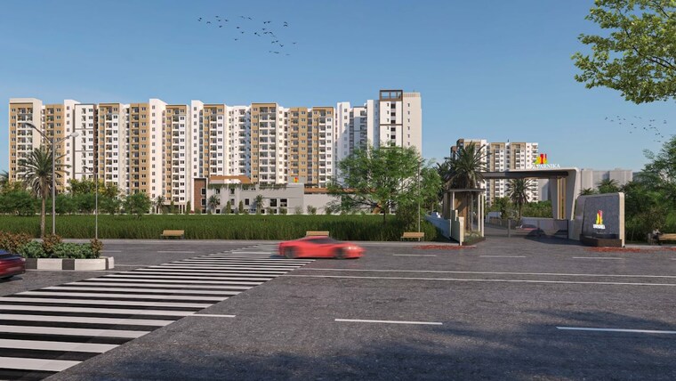 Exterior View, sowparnika-rhythm-of-rain 3 Bedroom 1601 Sq.Ft. Apartment In Whitefield Bangalore 9353004