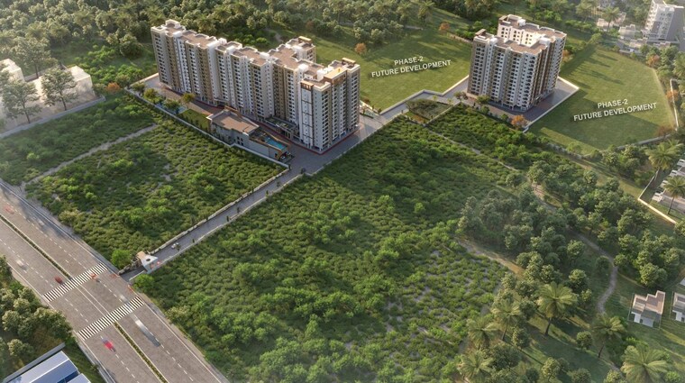 Exterior View, sowparnika-rhythm-of-rain 3 Bedroom 1601 Sq.Ft. Apartment In Whitefield Bangalore 9353004