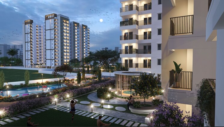 Exterior View, sowparnika-rhythm-of-rain 3 Bedroom 1601 Sq.Ft. Apartment In Whitefield Bangalore 9353004