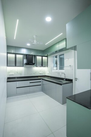 Kitchen in 3 BHK Apartment at Jayabheri The Nirvana, Gopanpally – for Rent