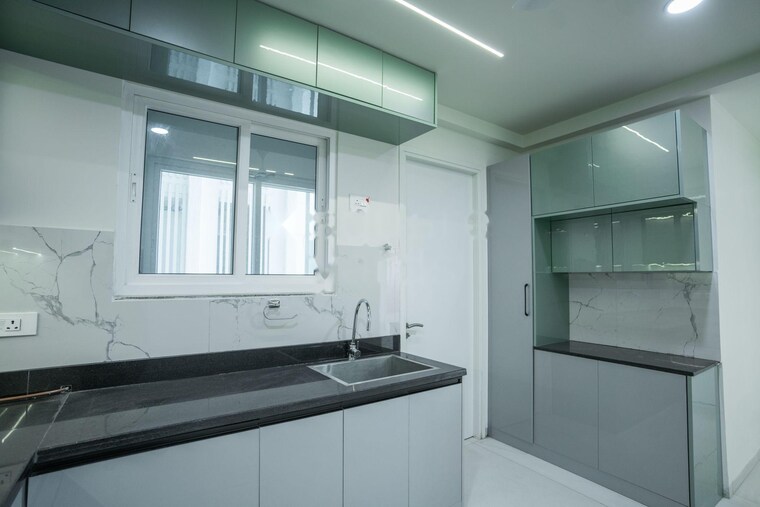 Kitchen, jayabheri-the-nirvana 3 Bedroom 1920 Sq.Ft. Apartment In Gopanpally Hyderabad 9363180