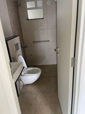 Bathroom in 2 BHK Apartment at Yashwin Sukhniwas, Hinjewadi – for Rent