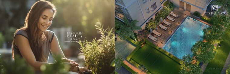 Garden, bp-dps-palladio 3 Bedroom 1650 Sq.Ft. Apartment In Mastemau Lucknow 9363355