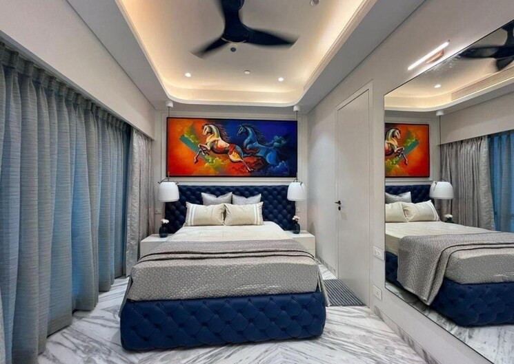 Bedroom, omkar-1973 4 Bedroom 3800 Sq.Ft. Apartment In Worli Mumbai 9363300