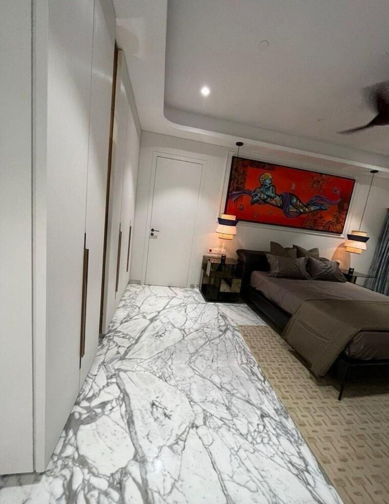 Bedroom, omkar-1973 4 Bedroom 3800 Sq.Ft. Apartment In Worli Mumbai 9363300