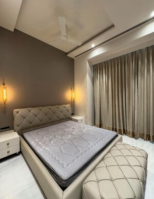 Bedroom in 4 BHK Apartment at Omkar 1973, Worli – for Rent