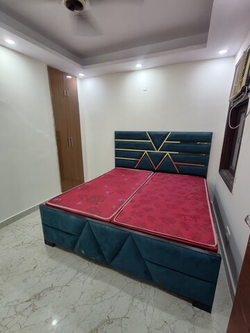 Bedroom in 2 BHK Builder Floor at Freedom Fighters Enclave – for Rent