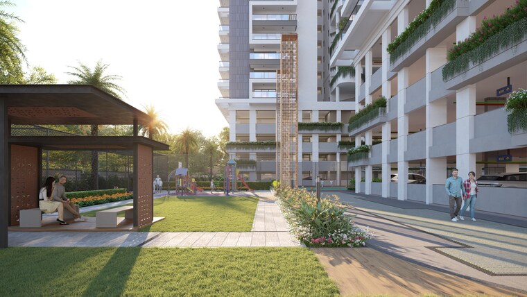 Exterior View, om-sree-skypark 3 Bedroom 2235 Sq.Ft. Apartment In Kompally Hyderabad 9363344