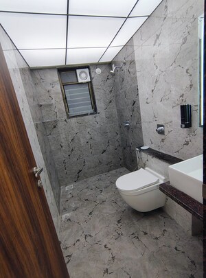 Bathroom in 2 BHK Apartment at ARV Uthville, Kharadi – for Rent