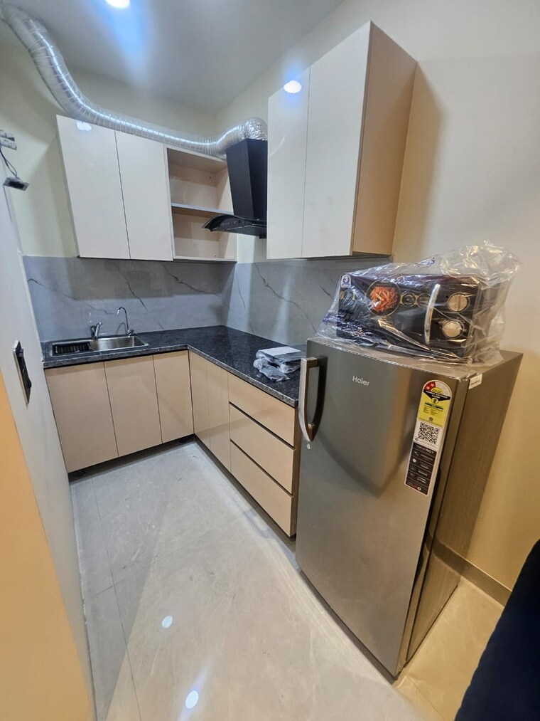 Kitchen, sector 45 1 Bedroom 700 Sq.Ft. Builder Floor In Sector 45 Gurgaon 9363449