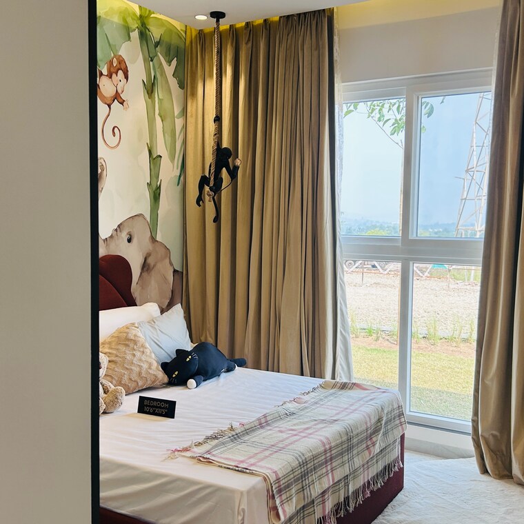 Bedroom, malpani-cereza 2 Bedroom 1500 Sq.Ft. Apartment In Jambhe Pune 9363455