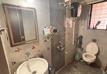 Bathroom in 1 BHK Apartment at Yashraaj Park CHS LTD, Ghodbunder Road – for Sale