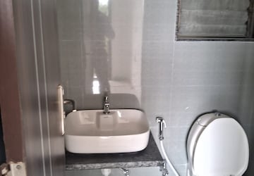 Bathroom in 1 BHK Apartment at Regency Estate, Dombivli East – for Rent